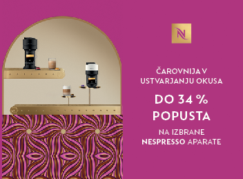 Aparati Nespresso po znižani ceni