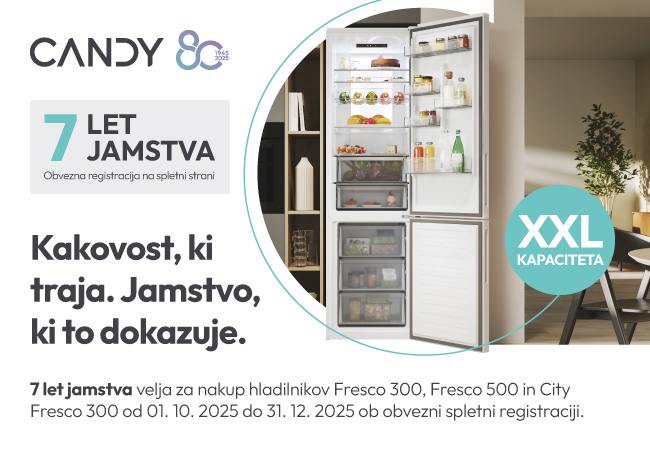 CANDY 7 LET JAMSTVO