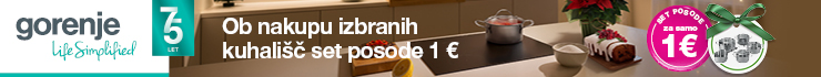 kuhališče gorenje in darilo 1 eur