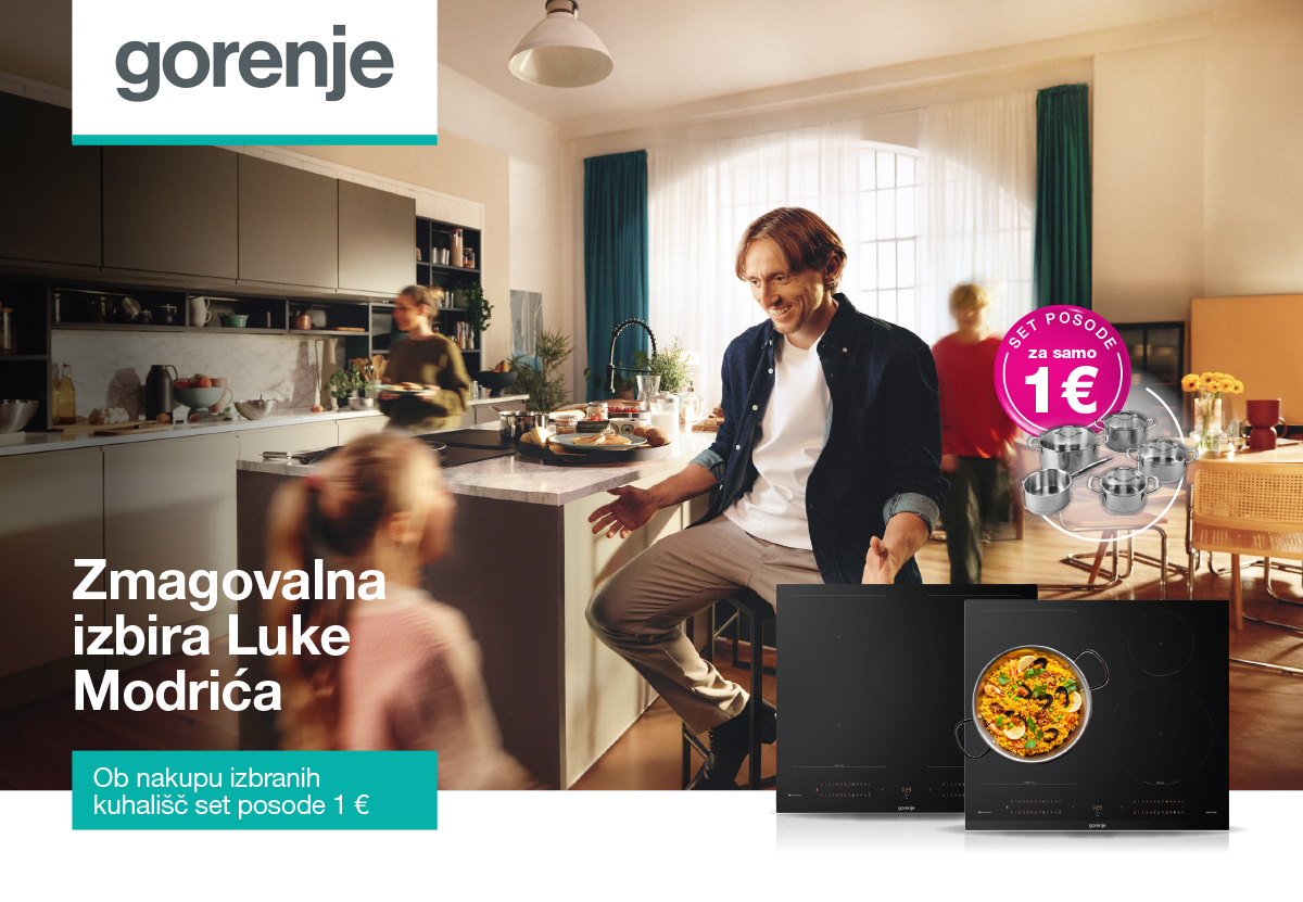 Indukcijska kuhališča Gorenje serij G600 in G800 Gorenje