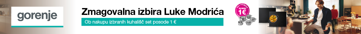 Indukcijska kuhališča Gorenje serij G600 in G800 Gorenje