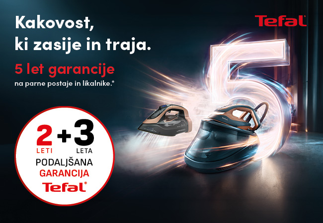Tefal 5 let garancije