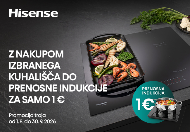 Indukcijska darilo Hisense