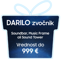 Možnost pridobitve darila. Več na: https://www.merkur.si/izbrana-ponudba/televizorji-samsung-promocija/