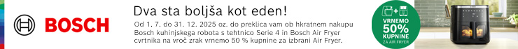 bosch air fryer vračilo 50%