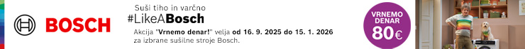 vračilo 80 eur sušilni stroji bosch