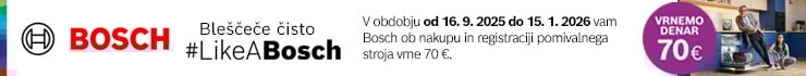 vračilo 70 eur pomivalni bosch