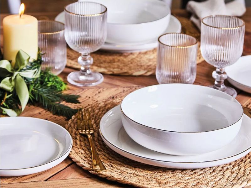 SET KROŽNIKOV TOGNANA 12 DELNI EDGE FILO ORO