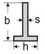 Aluminij - profil T