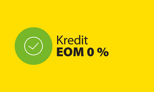 Kredit EOM 0 %