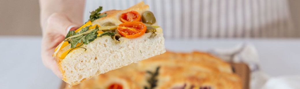 Recept: Puhasta mlečna fokača (focaccia)