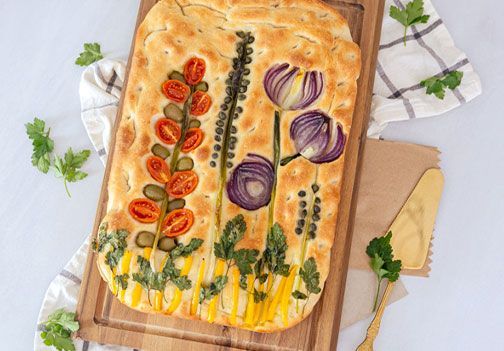 Recept: Puhasta mlečna fokača (focaccia)