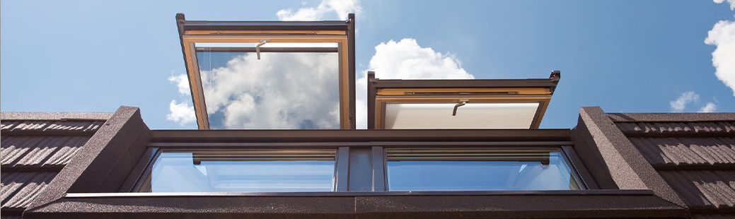 Zasteklitev in toplotne karakteristike strešnih oken