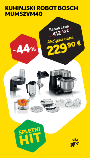 Akcija - 44% Kuhinjski robot Bosch MUMS2VM40