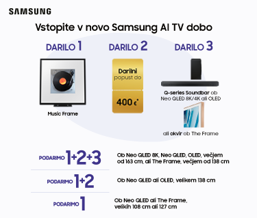 Prednaročila za Samsung TV