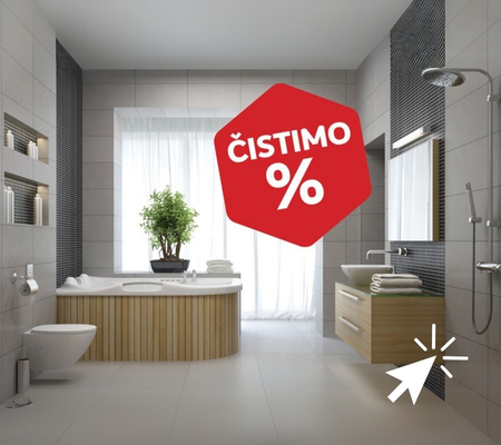 Čistimo na oddelkih kopalnic