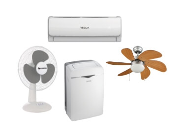 Klimatske naprave in ventilatorji