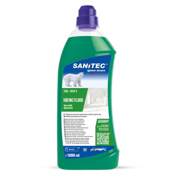 ČISTILO ZA TLA SANITEC 1 L IGIENIC FLOOR MELA VERDE EBACCHE SANITEC