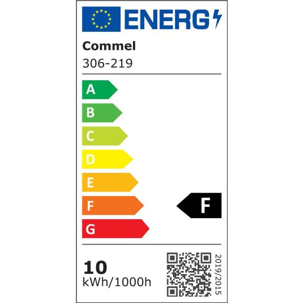 LED ZUNANJI REFLEKTOR COMMEL 10W ECONOMY LINE SMD ČRN