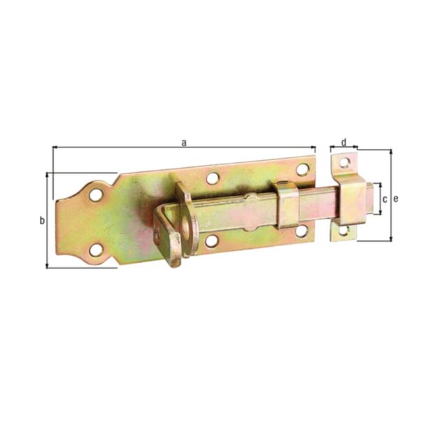 PREČNI ZAPAH ALBERTS 120X44 MM