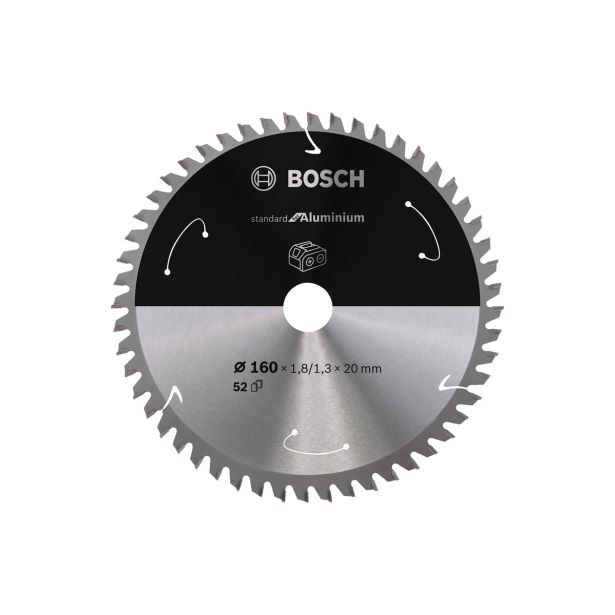 LIST ŽAGE ZA KOVINO BOSCH 160X20/15.875X1.8/1.3 52 ZOB