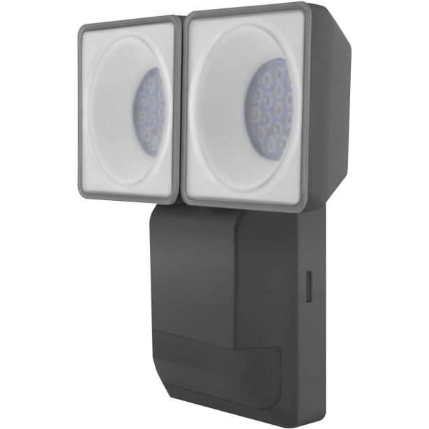 LED ZUNANJI REFLEKTOR LEDVANCE 16W ENDURA PRO SPOT DG S SENZORJEM CW IP55 ČRNI