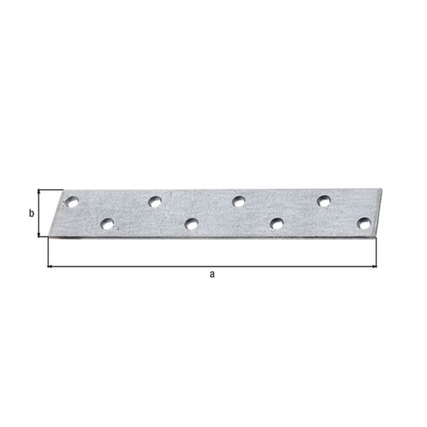VEZNI ELEMENT ALBERTS 170X30 MM PLOŠČATI