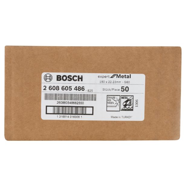 FIBERFLEX DISK ZA KOVINO BOSCH 180X22 MM Z60 R444