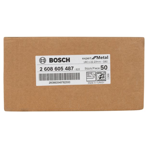 FIBERFLEX DISK ZA KOVINO BOSCH 180X22 MM Z80 R444