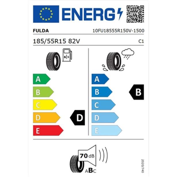 LETNA GUMA FULDA 185/55R15 82V ECOCONTROL HP