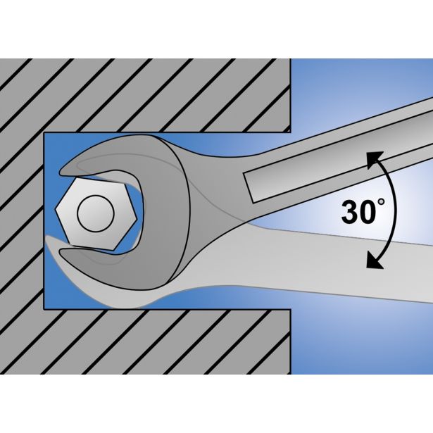 VILIČASTI KLJUČ UNIOR 1/2" X 9/16" ART. 110/1 (605352)