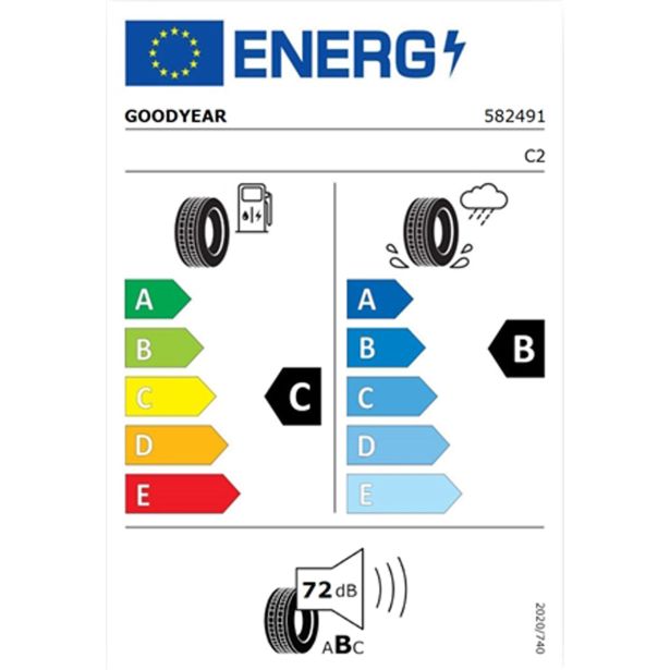 LETNA GUMA GOODYEAR 205/65R16C 103T  EFFICIENTGRIP CARGO 2