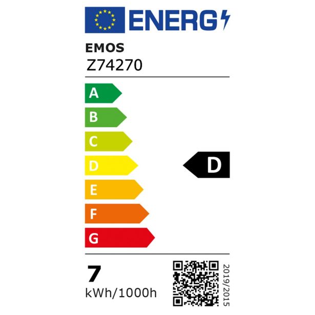 LED ŽARNICA E27 EMOS FLM A60 8W WW FILAMENT