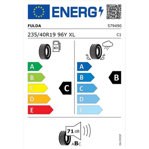 LETNA GUMA FULDA 235/40R19 96Y XL FR SPORTCONTROL 2