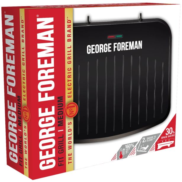 KONTAKTNI ŽAR GEORGE FOREMAN 25810-56 FIT GRILL