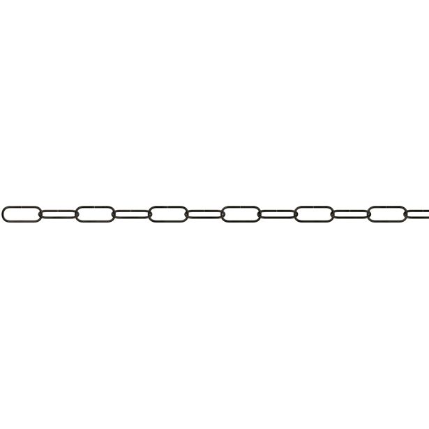 VERIGA DÖRNER + HELMER 2.8X35X15.6MM JEKLENA ČRNA OKRASNA ZAV=2.5M