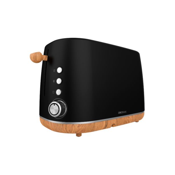 OPEKAČ KRUHA CECOTEC TRENDYTOAST 9000 BLACK WOODY