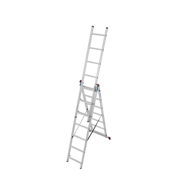 TRODELNA LESTEV KRAUSE CORDA 3X7 STOPNIC 1.9M PRIMERNA ZA STOPNICE