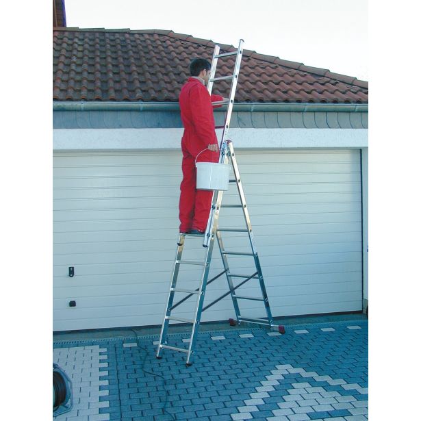 TRODELNA LESTEV KRAUSE CORDA 3X8 STOPNIC 2.2M PRIMERNA ZA STOPNICE