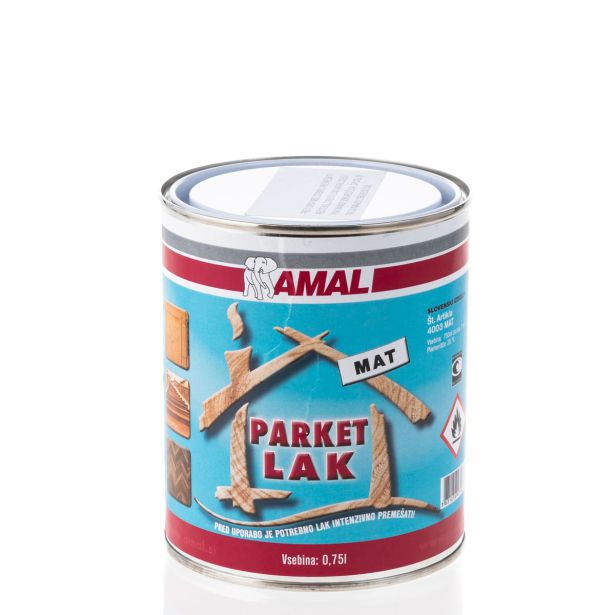 PU LAK ZA PARKET AMAL 4003 MAT 0.75 L ENOKOMPONENTNI