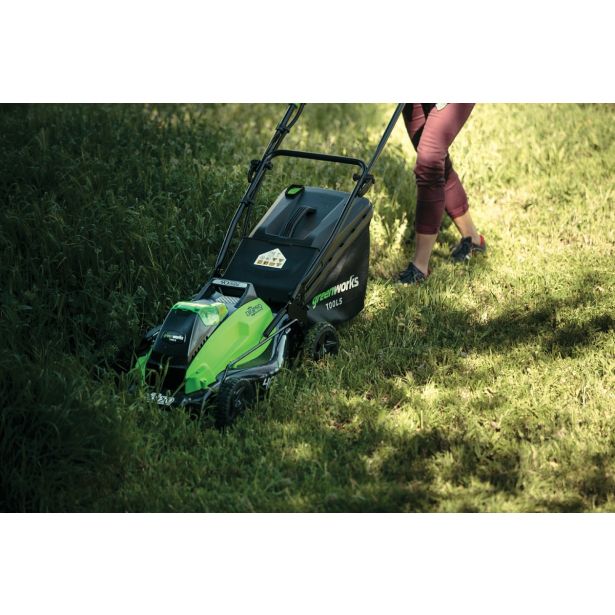 AKUMULATORSKA KOSILNICA GREENWORKS 40V 45CM DIGIPRO Z BATERIJO IN POLNILNIKOM