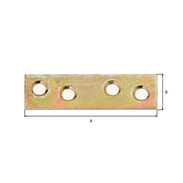 VEZNI ELEMENT ALBERTS 50X15 MM PLOŠČATI