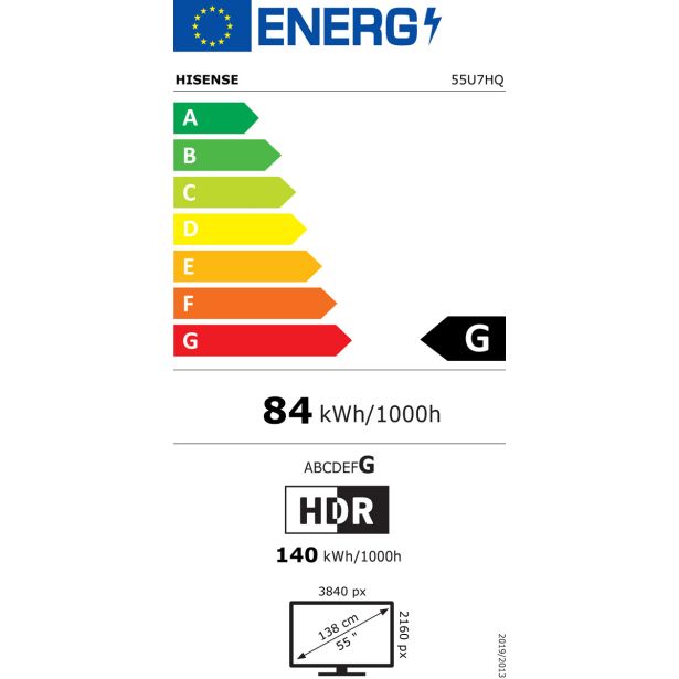 TELEVIZOR HISENSE 55U7HQ