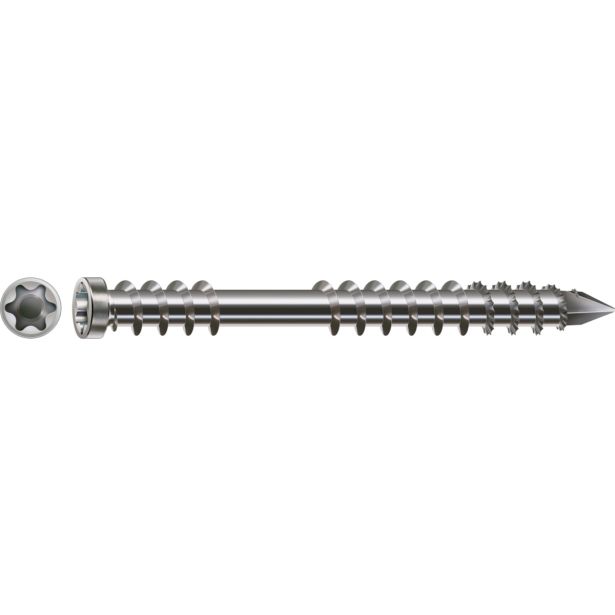 VIJAK ZA TERASO SPAX 5X50 A2 V ZAVITKU 230 KOS