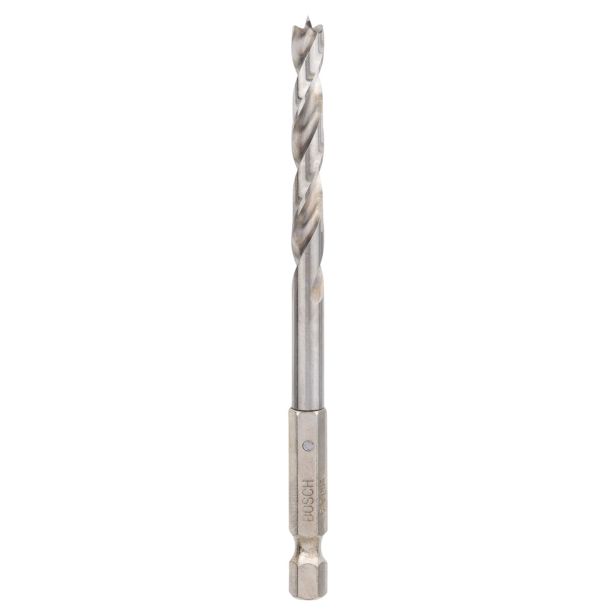 SPIRALNI SVEDER ZA LES BOSCH 6X63X106 MM ŠESTROBNO STEBLO 6.35 MM (1/4")