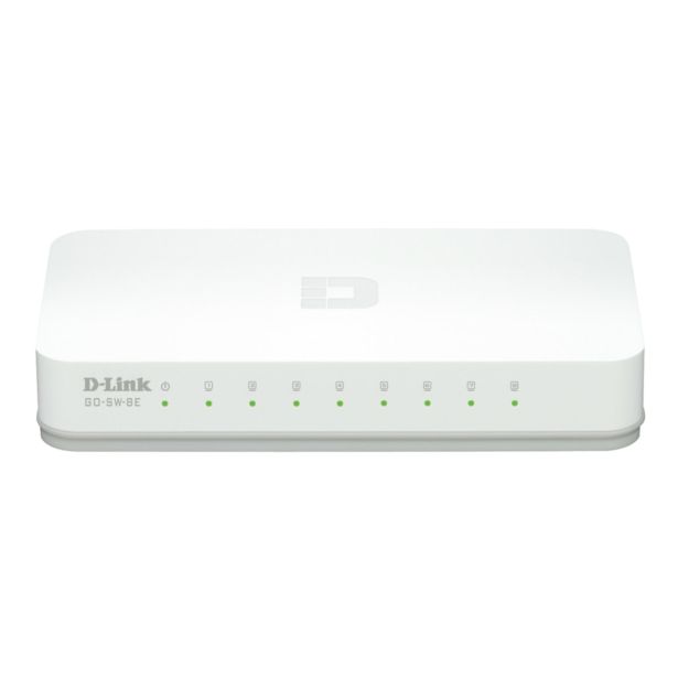 MREŽNI USMERNIK (ROUTER) D-LINK 8 PORTNO 10/100 STIKALO DLINK