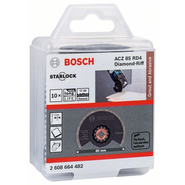 PRIBOR ZA VEČNAM. ORODJA BOSCH ACZ 85 RD DIAMANTNI LIST ZA K. PLOŠČICE 85MM 10/1