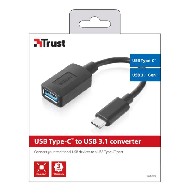 ADAPTER TRUST PRETVORNIK USB TYPE-C V USB 3.0