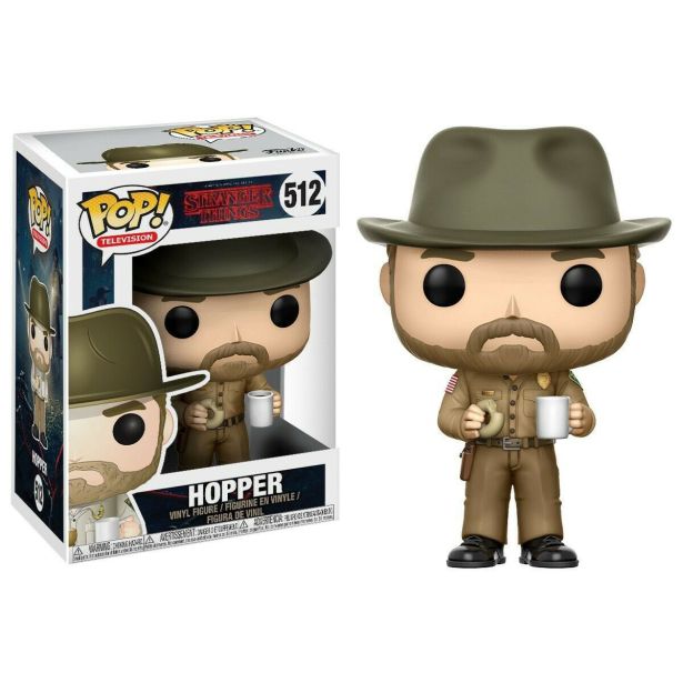 AKCIJSKA FIGURA FUNKO POP TV STRANGER THINGS HOPPER WITH DONUT