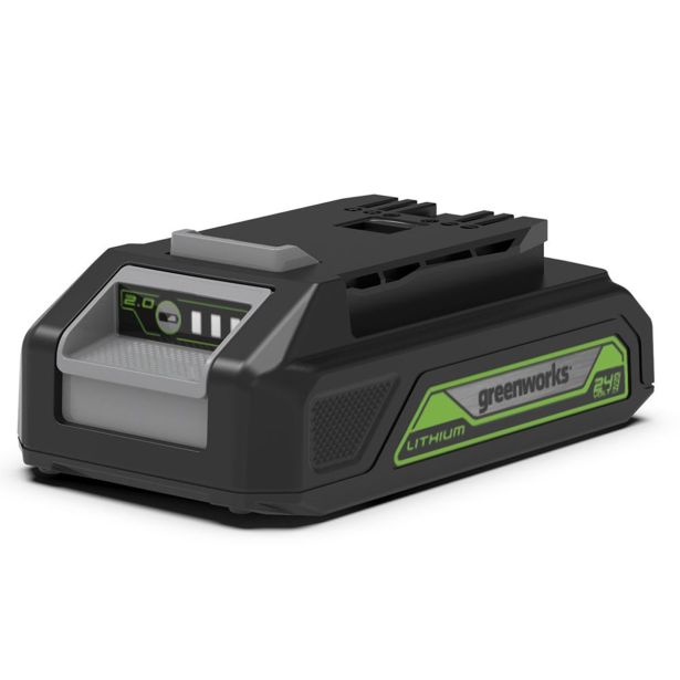 AKUM. ŠKARJE ZA ŽIVO MEJO GREENWORKS 24V 61CM Z 2AH BATERIJO+POLNILNIKOM